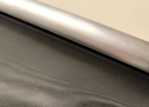 Fixation of fabric onto the main axis